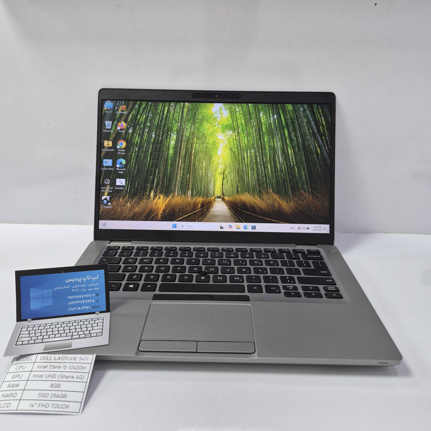 لپتاپ Dell Latitude5411 8  512 تاچ